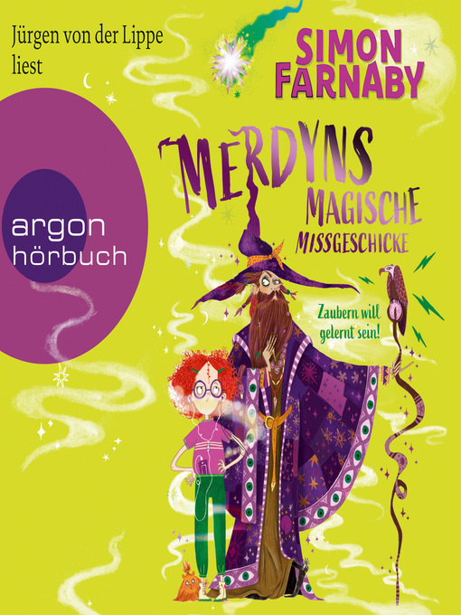 Title details for Merdyns magische Missgeschicke--Zaubern will gelernt sein!--Merdyn, Band 1 by Simon Farnaby - Wait list